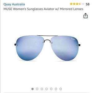Quay😎Australia🇦🇺Aviator muse sunglasses💜💙